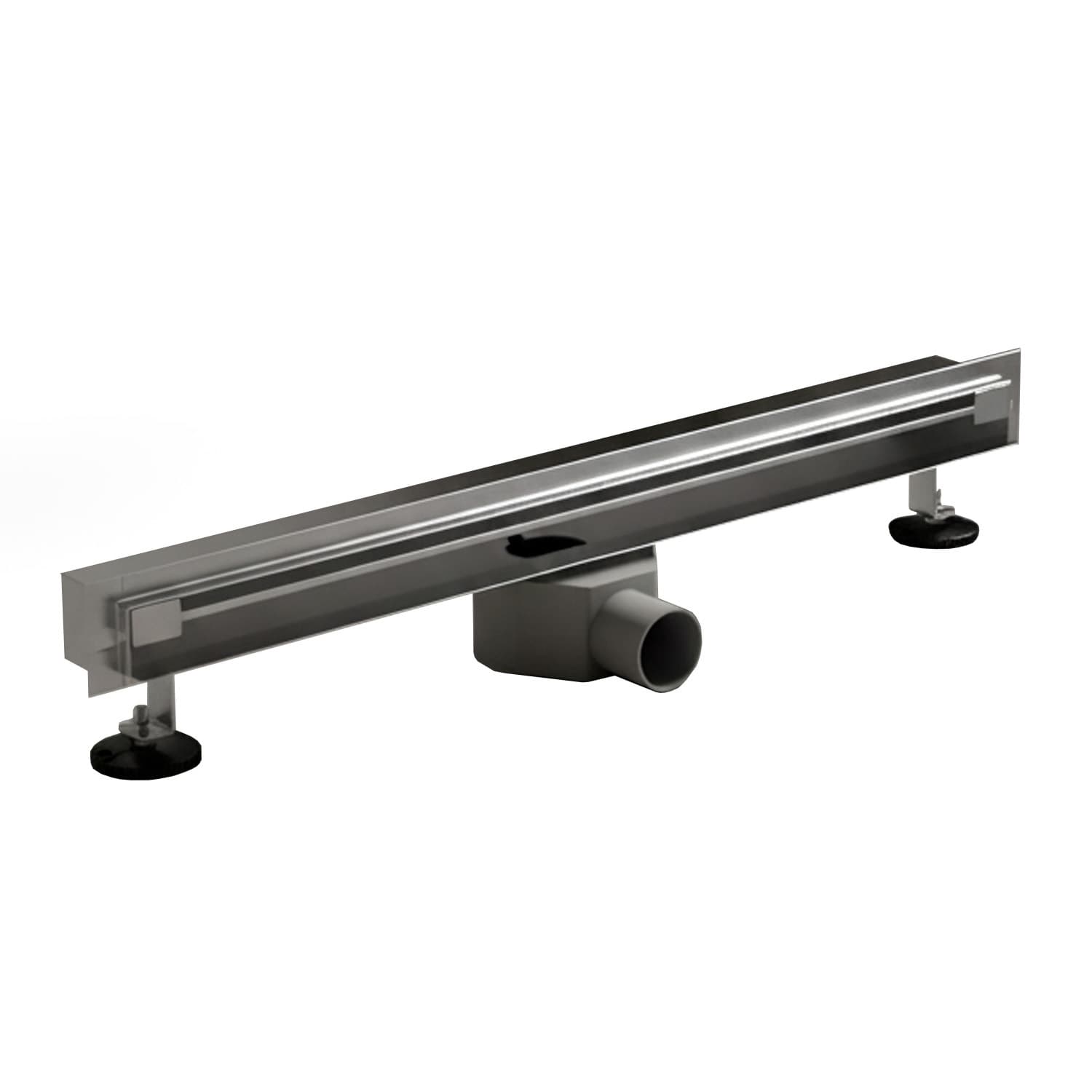 Wand-Duschrinne Helmken 37501801, 800 x 41 mm, Chrom