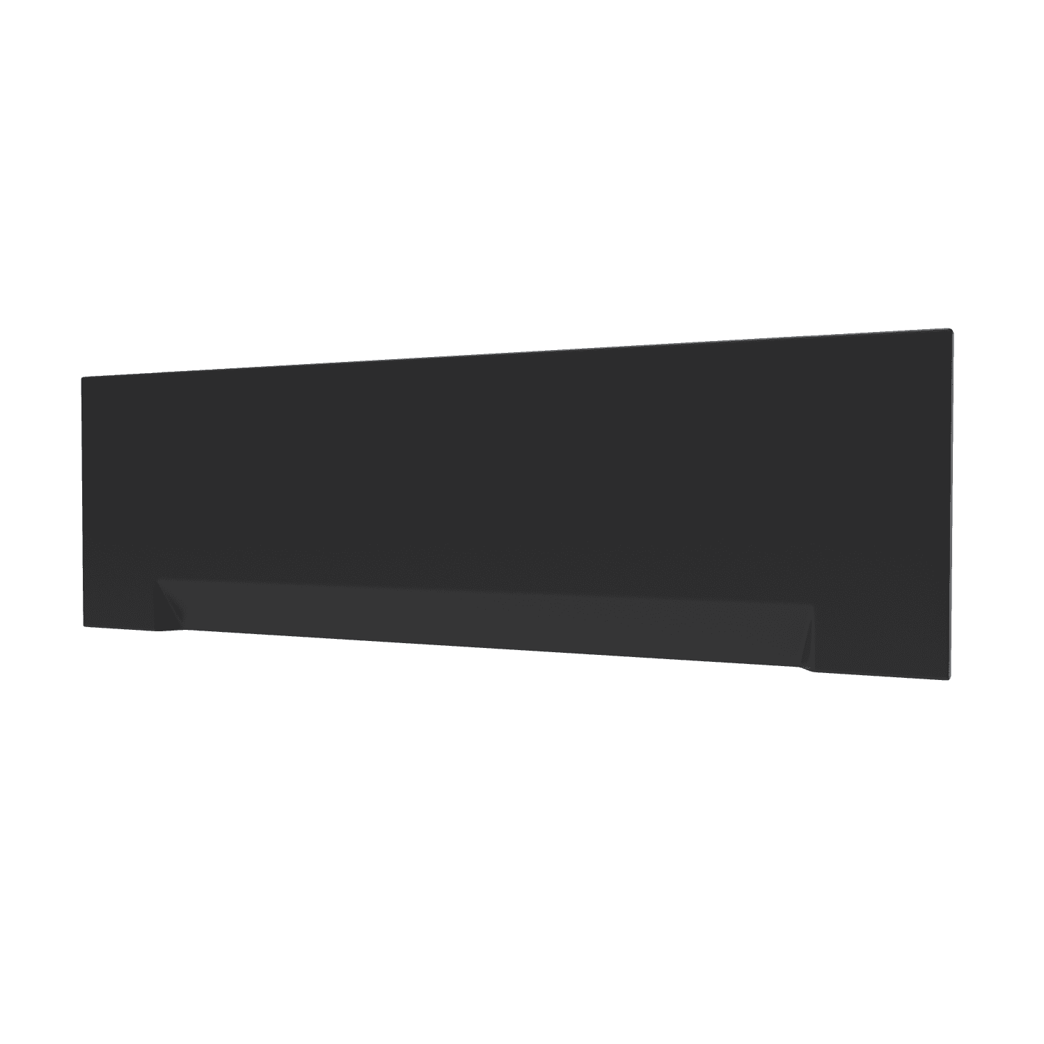 Universelle Frontschürze für Badewanne Helmken Universal 120 cm, Schwarz / 22005901B